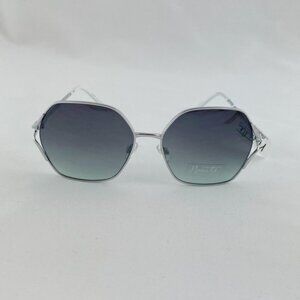 Nanette Sunglasses Silver White